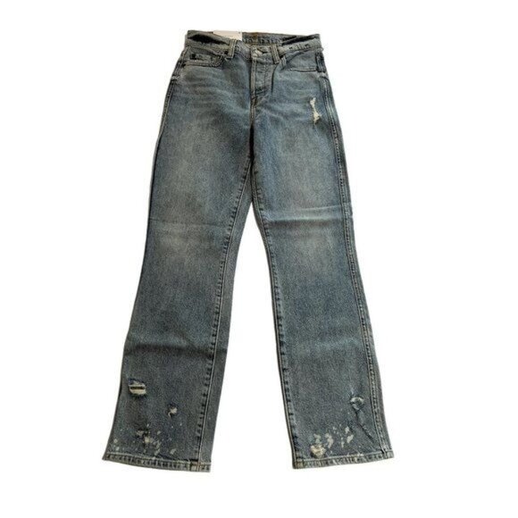 7 For All Mankind Edie Jeans in Blue - Picture 1 of 6